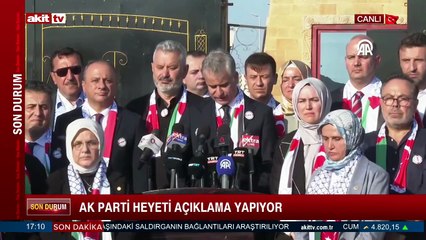 Türkiye her zaman mazlum Filistin halkının yanında