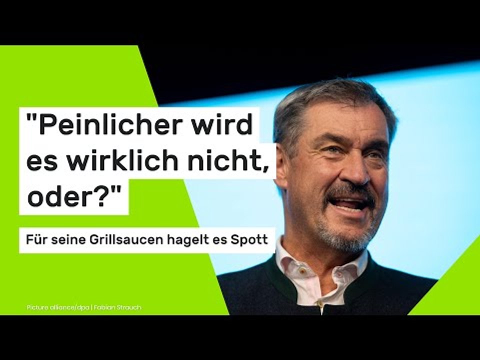 'Peinlicher wird es wirklich nicht, oder?' Für seine Grillsaucen hagelt es Spott