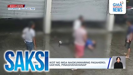 TNVS driver, dinukot ng mga nagkunwaring pasahero | Saksi