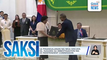 Tatlong kasunduan kabilang ang may kaugnayan sa paglaban sa krimen, pinirmahan | Saksi