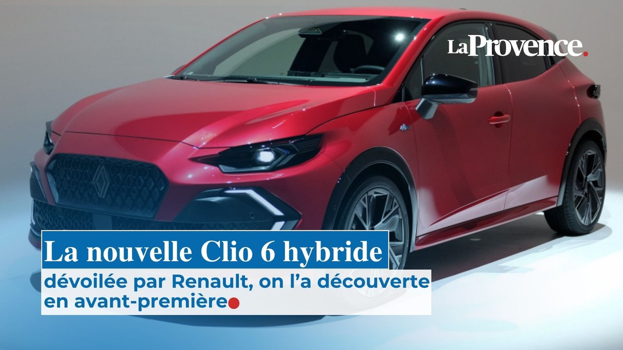 Renault dévoile la nouvelle Clio 6 hybride, on l’a découverte en avant-première