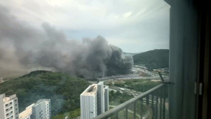 경기 양주 물류창고 공사장 불...3시간 만에 진화 / YTN