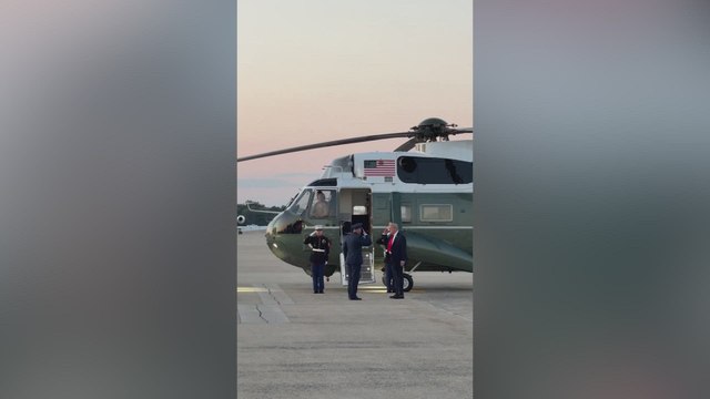 Trump’s Heartwarming Gesture Toward Military Member Before Boarding Marine One Goes Viral!