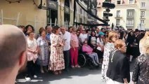 Procesión por la Virgen de San Lorenzo en Valladolid