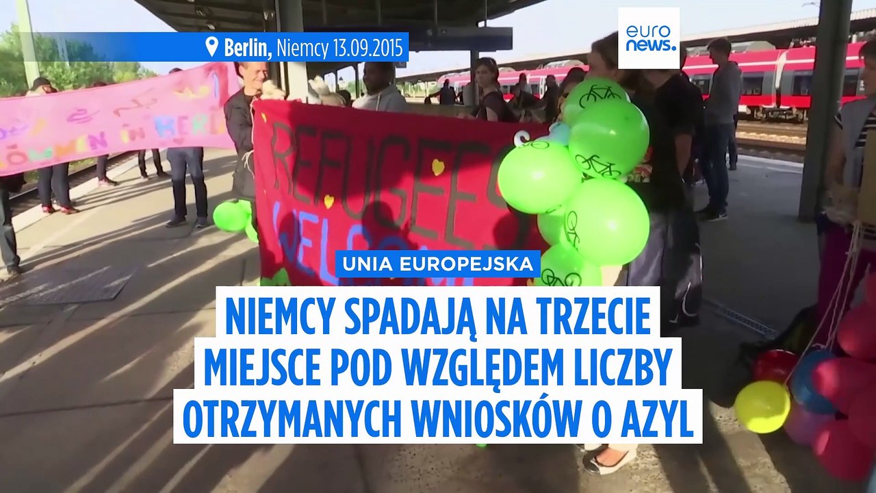 UE: Niemcy spadają na trzecie miejsce w Unii pod względem liczby otrzymanych wniosków o azyl