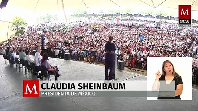 Claudia Sheinbaum presenta informe y brinda apoyo a ganaderos en Saltillo por sanciones de EU
