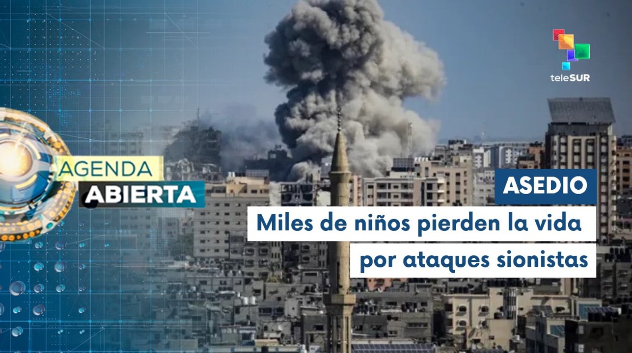 Agenda Abierta 08-09 Aumenta la crisis en Gaza por genocidio israelí