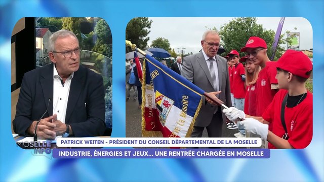 Patrick Weiten invité de Moselle Info le 08 septembre 2025