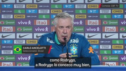 Ancelotti avisa a Rodrygo sobre su presencia en el Mundial 2026