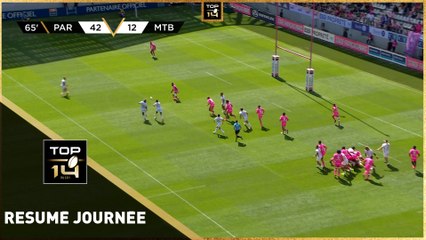 TOP 14 - Résumé de journée de la J01 - Saison 2025-2026