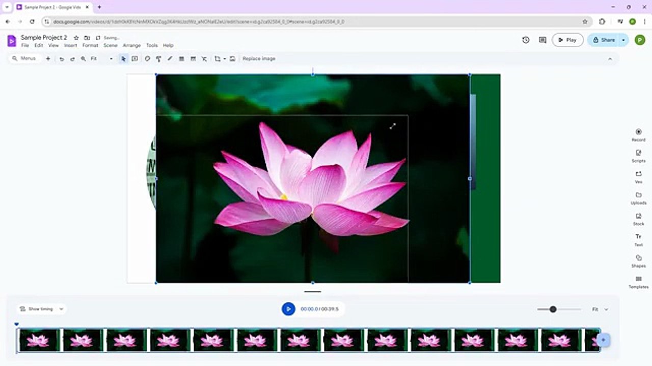 Google Vids - Lesson 44 - Importing your Own Media Files from Computer