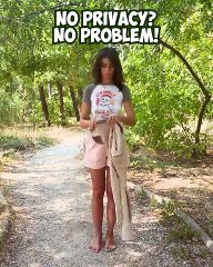 Privacy hack for dressing anywhere👗