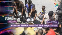 Palestina hambruna acentúa sufrimiento en la Franja de Gaza