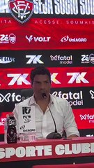 “Não precisei explicar o Vitória”, diz Gustavo Vieira sobre os reforços europeus