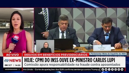 Fraudes no INSS: Carlos Lupi será interrogado na CPMI | TEMPO REAL