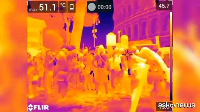 Caldo estremo a Roma a causa di Minosse : in centro si superano i 50 gradi