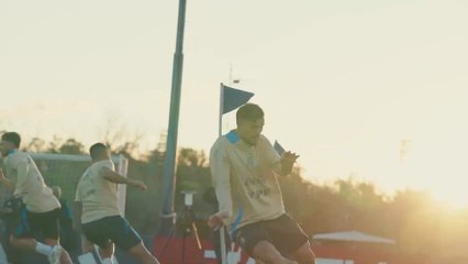 Messi participa en el entrenamiento de Argentina antes de su partido contra Ecuador