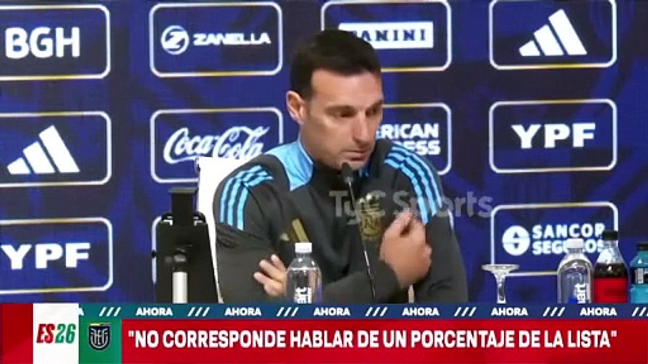 Lionel Scaloni habló de futuro de Lionel Messi en la Selección: "Lo que decida está bien"