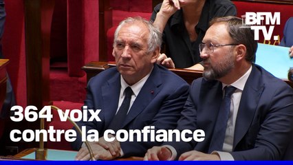 Le gouvernement de François Bayrou renversé, les députés ne lui accordent pas la confiance