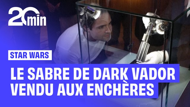 Star Wars : Le sabre laser de Dark Vador vendu 3,6 millions de dollars aux enchères