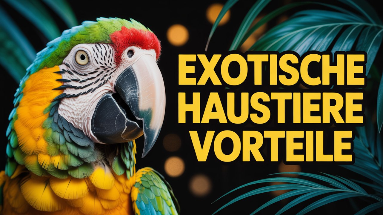 Exotische Haustiere: 5 versteckte Vorteile, die dich überraschen werden!