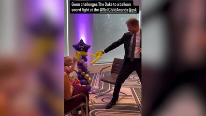 Prince Harry arrives at Wellchild Awards 2025