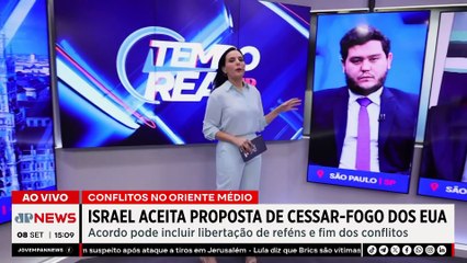 Israel concorda com proposta de cessar-fogo de Trump em Gaza | TEMPO REAL