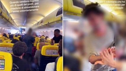 Ryanair, il volo è in overbooking: «Offriamo 250 euro e un viaggio a chi scende»
