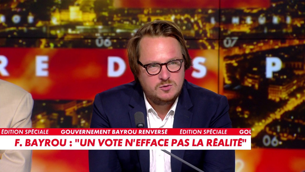Geoffroy Lejeune : «Au-delà de la question de Bayrou, on est en train de rentrer dans une agonie»