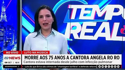 Morre Angela Ro Ro aos 75 anos | TEMPO REAL