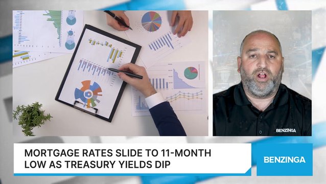 Mortgage Rates Slide To 11-Month Low As Treasury Yields Dip