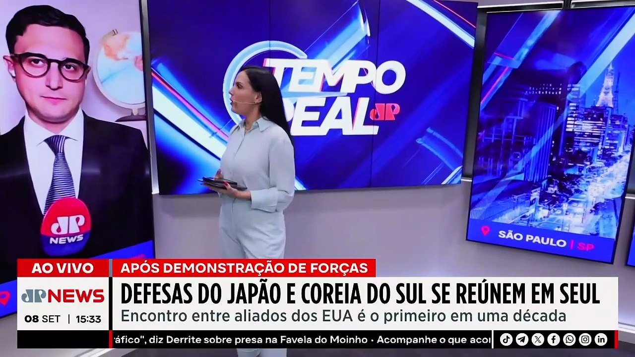 Depois de 10 anos, Japão e Coreia do Sul voltam a se reunir | TEMPO REAL