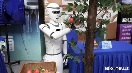 Umanoidi sempre più evoluti in scena alla fiera di Shanghai