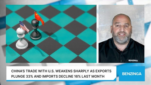 China’s Trade With U.S. Weakens Sharply As Exports Plunge 33% And Imports Decline 16% Last Month