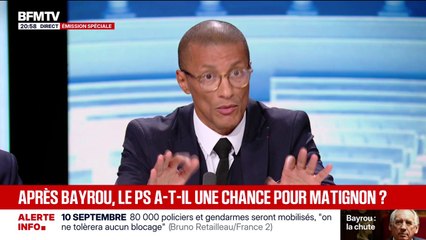 Chute de François Bayrou: "S'il y a une dissolution, le RN gagne", estime Karim Bouamrane, maire PS de Saint-Ouen-sur-Seine