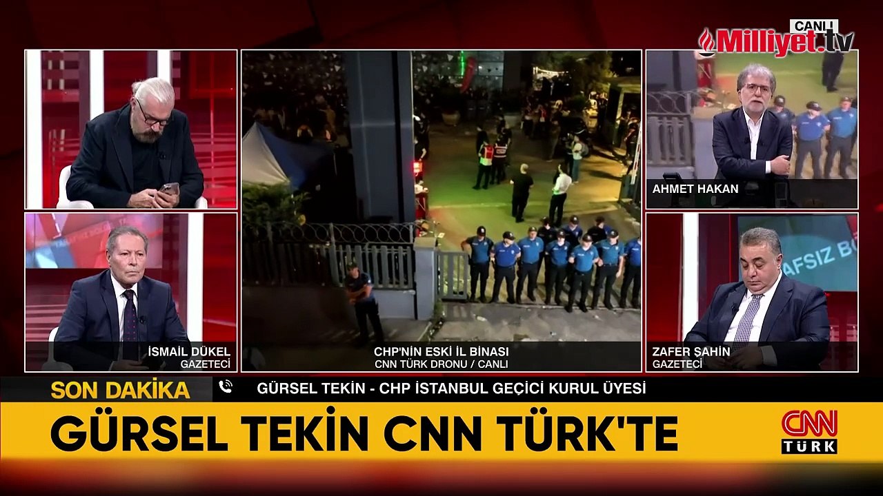Gürsel Tekin, CNN Türk'te açıklamalarda bulundu...