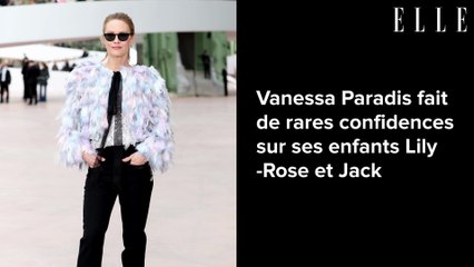 Vanessa Paradis fait de rares confidences sur ses enfants Lily-Rose et Jack