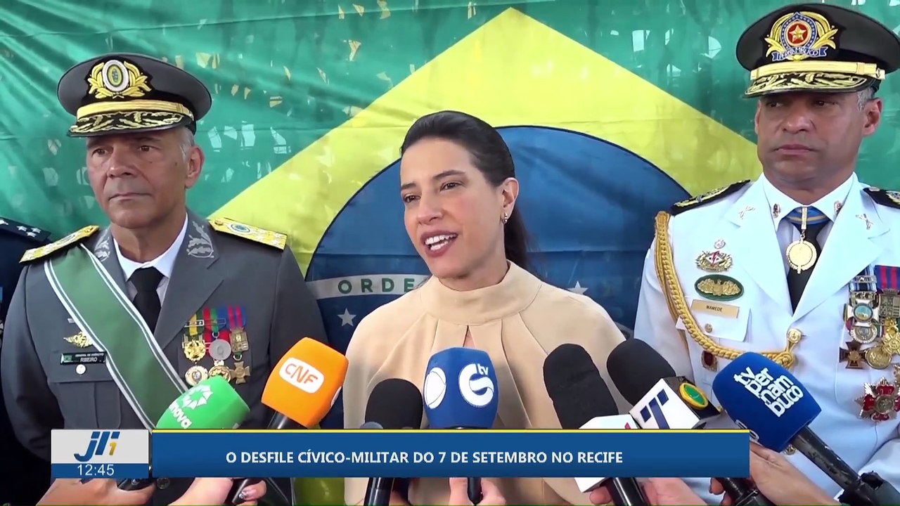 O Desfile Cívico-Militar do 7 de Setembro no Recife