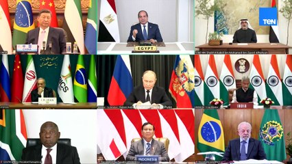 كلمة الرئيس السيسى في القمة الاستثنائية لرؤساء الدول والحكومات أعضاء بريكس