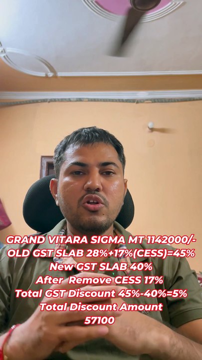 KITANI SASTI HOGHI GRAND VITARA CAR NAYE GST SLAB LAGU HONE KE BAAD