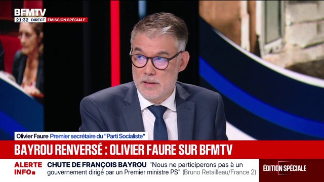 Chute de François Bayrou: Olivier Faure met au défi Jean-Luc Mélenchon de censurer un gouvernement PS