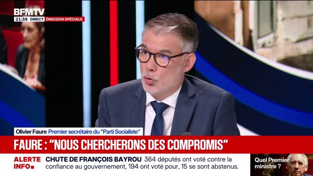 Budget 2026: 44 milliards d'économies c'est impossible, nous proposons d'en faire la moitié , explique Olivier Faure, Premier secrétaire du PS