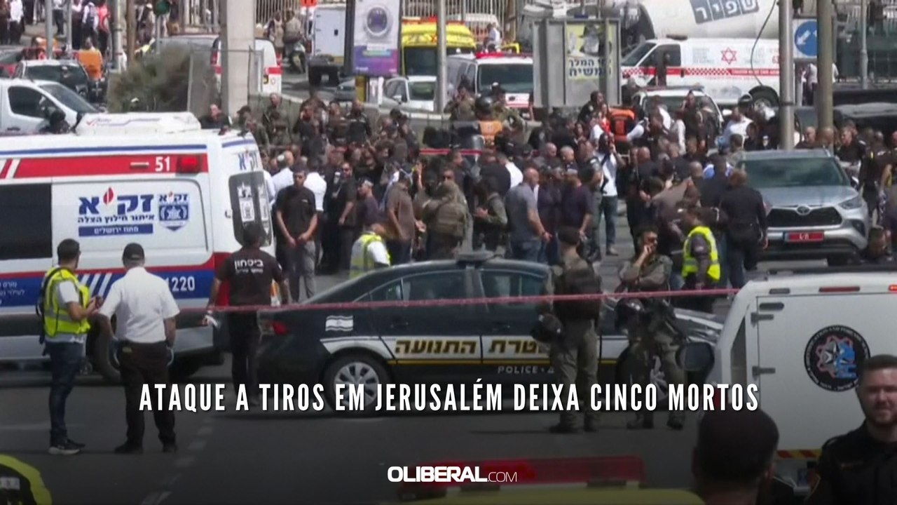 Ataque a tiros em Jerusalém deixa cinco mortos