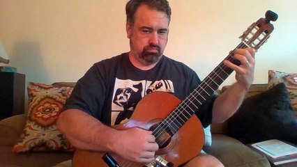Classical Guitar Cool Improvisation by David Michael Cray (Crayfish)