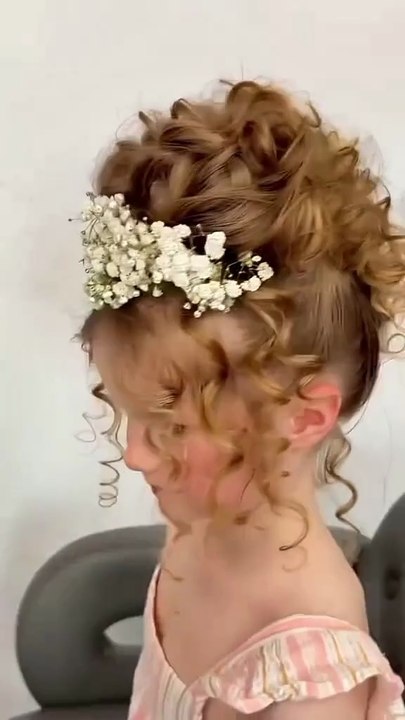 Cute Baby Girl Hairstyle Tutorial | Perfect for Weddings, School Functions & Parties #BabyGirlHairstyle #HairstyleTutorial #KidsHairstyle #CuteHairstyle #WeddingHairstyle #SchoolFunctionHairstyle #PartyHairstyle #EasyHairstyle