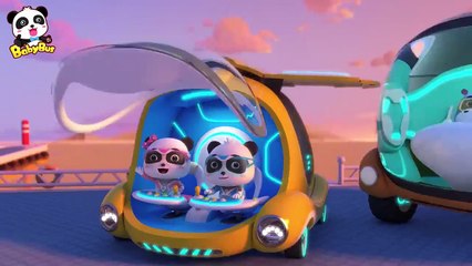 Super Panda in Desert _ Super Panda Rescue Team _ Kids Cartoon _ BabyBus(720P_HD)