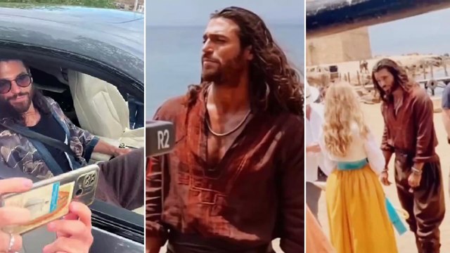 Can Yaman sul set di Sandokan in Calabria: le prime immagini