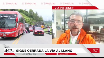 Coviandina se refiere al deslizamiento de tierra en la vía al Llano y cuándo podría retomarse la movilidad