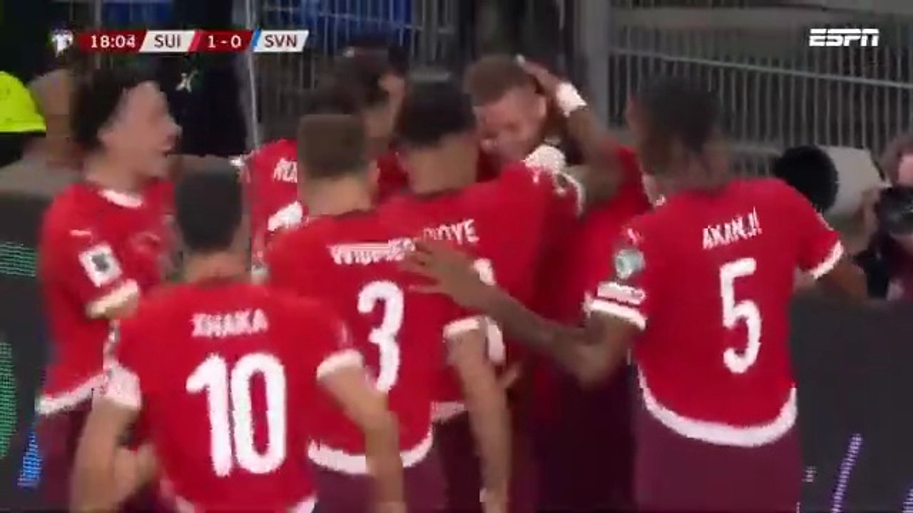 Switzerland vs Slovenia 3-0 Highlights | Elvedi, Embolo & Ndoye Goals | World Cup Qualifiers 2026