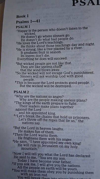 Psalm 1:1